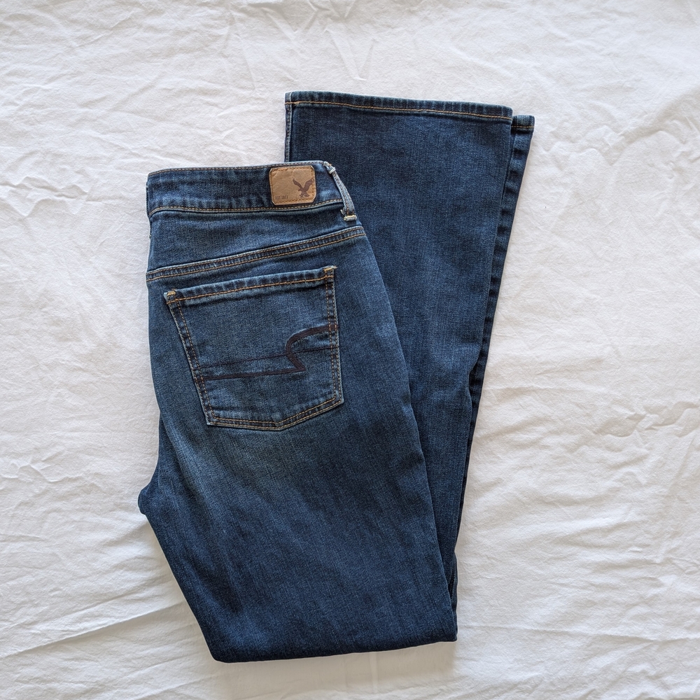 American Eagle Vintage Boot Low Waist Flare Jean